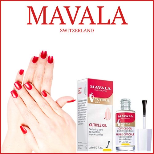 MAVALA Cuticle Oil Nail Care| Sulfate & Paraben Free | Cuticle Softener | Moisturizes Nail Bed | Improve Nail Appearance | Encourage Nail Growth | 0.3 Ounce