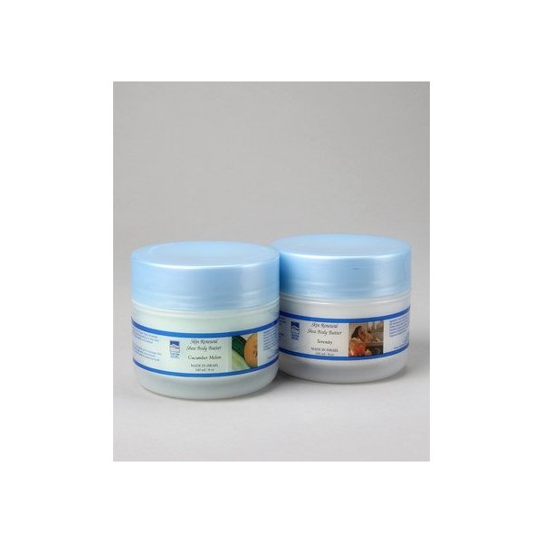 Dead Sea Spa Care Father's Day Gifts Shea Body Butter, Moisturizing Cream In Wide Mouth Jar
