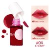 Erinde Water Lip Tint Stain, Mini Liquid Lipstick, Long Lasting Waterproof Lip & Cheek Stain, Non-Stick Cup Korean Lip Gloss, Lightweight, Transfer-Proof, Matte Finish Travel Size Lip Makeup