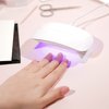 DANNI & TONI UV LED Gel Nail Lamp 6W Mini Nail Dryer for Gel Nail Polish Gel Nail Stickers Professional Nail Curing Lamp Travel Size
