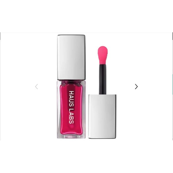 HAUS LABS PhD Hybrid Lip Oil sheer cherry XMAS 2023