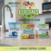 ECO-GALS Eco Spinz Garbage Disposal Cleaner and Deodorizer for Cleaning Kitchen Sinks and Drains 6 ct. Lemon & 6 ct. Orange Citrus Scent