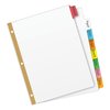 Avery 8-Tab Binder Dividers, Write & Erase Multicolor Big Tabs, 6 Sets (23079)