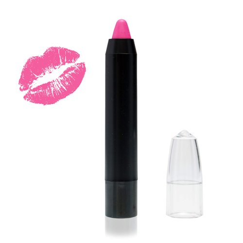 Natural Lipstick Crayon Pencil for Women High Pigment Tints, Cruelty Free, Organic Lipstick Made in USA, Safe, Nontoxic Lip Care Cosmetics (Dolly Pink)