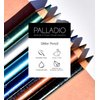 Palladio Glitter Eyeliner Pencil Longlasting Creamy Cosmetic Pencil Shimmer Eye Liner Buttery Smooth Tip Professional Makeup Glittery Pencil Sharpenable, Brown Sparkle