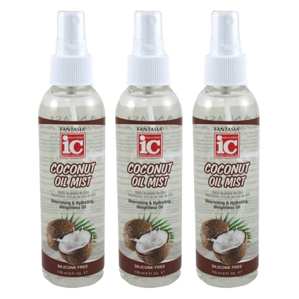 Fantasia Ic Coconut Oil Mist (Pack of 3)