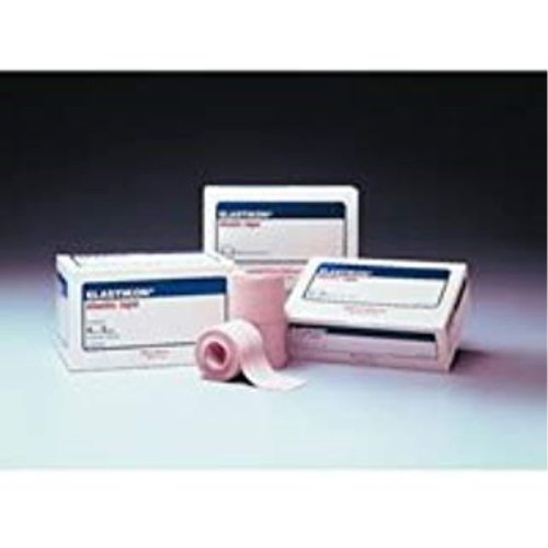 Elastikon Elastic Tape: 1'' X 180''- Box of 12, Tan