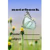 notebook: taking notes without lines for girls and boys lover flowers