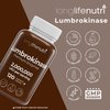 LongLifeNutri Lumbrokinase 100mg – Maximum Activity 2,000,000 Units Per Serving, 120 Vegetarian Capsules, 2-Month Supply, Natural Enzyme Supplement for Circulatory Health, Lab Tested, Made in USA
