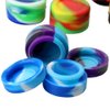 XIFEI Silicone Wax Containers 5ml Non Stick Wax Oil Multi Use Storage Jars,10Pcs Different Color