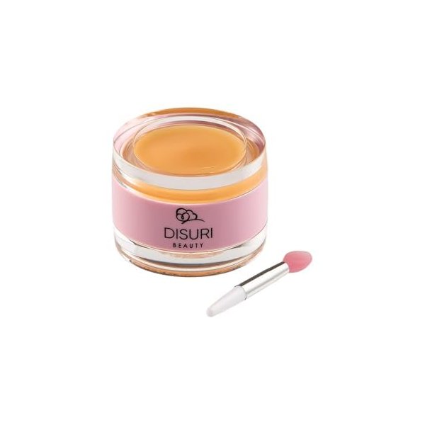 DISURI Beauty Lip Mask and Lip Scrub Set - Moisturizing Lip Scrub for Exfoliating and Smoothing Lips, Cruelty-free - Improves Texture, Hydrates, and Softens Chapped, Dark Lips Skin - (Orange)