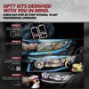 OPT7 Headlight Restoration Kit with Exclusive Ceramic Nu Coating - Professional Detailers Grade - Lens Polisher Drill Set