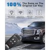 5 Buttons Flip Key Fob Keyless Entry Remote Replacement for Chevy Camaro Malibu Sonic Equinox Impala Cruze GMC Terrain Buick Allure Lacrosse Regal Verano Encore, Car Key Fob FCC: OHT01060512