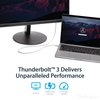 StarTech.com 6.6ft (2m) Passive Thunderbolt 3 Cable, 20Gbps, 100W PD, 4K Video, Thunderbolt Cable, Compatible with USB4/DP Alt Mode, Thunderbolt 4, USB 3.2/Type-C (TBLT3MM2MW)