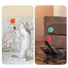 TOYMIS Interactive Cat Toys, Cat Toy Launcher with 100pcs Soft Pom Pom Balls for Cats Funny Cat Toys for Indoor Cats Kitten Toys for Training Playing Pet Supplies