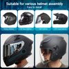 MAXTO Motorcycle Helmet Bluetooth Headset Outdoor Headset Hands-Free Speaker Bluetooth 5.3 EDR Wireless Motorcycle Headset Automatic anwser Motorcycle Headset High Sound Quality Headphone