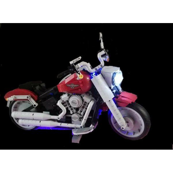 Shining Blocks LED Lighting kit for Lego 10269 Creator Expert Harley-Davidson Fat Boy
