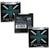 Rimmel Pack of 3 London Glam Eyes HD Quad Eye Shadow, Royal Blue 003