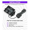 RACOONA Digital Tachometer,Hour Meters for Small Engines,Car Accessories Small Engine Hour Meter and Digital Tachometer,Waterproof Inductive Tachometer Gauge for Lawn Mower Tractor Generator