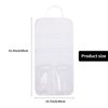 Cat Wand Toy Storage Hanging Bag, Cat Teaser Wand Holder, Cat Toy Organizer for Indoor Cats Toys Storage and Cat Safety (White)
