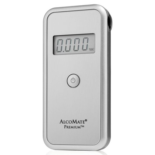 AlcoMate Premium AL7000 | Professional Breathalyzer | US DOT & US Coast Guard Approved | Globally Patented Replaceable Sensor Module | Full Pack