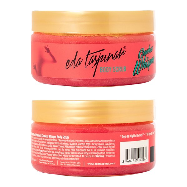 Eda Taspinar Careless Whisper Body Scrub, Silky Touch Skin Care Series, All Eyes on You, 6.8 fl oz (10.6 oz)