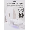 LED Gel Lamp for Gel Nail Strips by ohora - 6W Max, 2 Timers (45s / 60s), Portable Lamp for Curing Gel Nail Art, Gel Stickers and Strips, Gel Strips Only