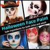 HOSAILY Eye Black Stick, Green Eyeblack Sporting Face Paint for Softball Baseball Football Lacrosse Long Lasting Cream Face Body Paint Stick for Halloween Costume Cosplay Party Eye Makeup-Green,1pcs