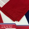 G128 Combo Pack: American USA Flag 4x6Ft & Mexico Mexican Flag Ft 4x6 Ft | Both LiteWeave Pro Series Printed 150D Polyester, Brass Grommets