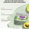 AICHUN BEAUTY Clay Face Mask Deep Cleansing Exfoliation Soothing Repair Remove Blackheads Facial Moisturizing Anti-Acne (AVOCADO & MINT (GREEN))