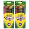 Crayola 18ct Twistables Colored Pencils (2 Pack)