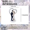 4.5" Wedding Cake Toppers Bride and Groom Figures Ornament Toy Gifts Party Decor