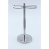 Pro-Kut Deluxe Stainless Steel Straight Razor & Shaving Brush Stand by Pro-10
