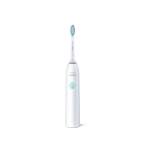 Philips Sonicare HX3411/05 Electric Toothbrush DailyClean 1100 with QuadPacer & Smartimer - (Mint Blue)