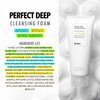 DL SKIN Perfect Deep Gentle Face Wash Cleansing Foam w/ 6 Types of Hyaluronic Acid & Plant-Derived Surfactants | Moisturizing Foaming Facial Cleanser Face Wash for Deep Radiance Hydration (5.07 fl oz)