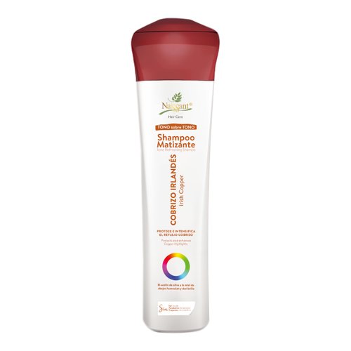 naissant Irish Copper Hair Toning Shampoo | Color Depositing | Refresh & Neutralize Brassy Tones | Paraben, Ammonia & Sulfate Free | Pro-Vitamin B5, Olive Oil & Honey (Cobrizo) 10.1 Fl Oz