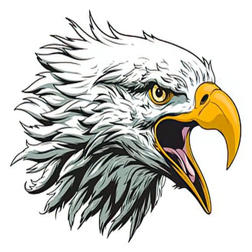 Dopetattoo 6 Sheets Temporary Tattoos Eagle Fake tattoos Neck Arm Chest for Women Men Adult
