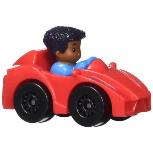 Fisher-Price Little People Vehicle Wheelie Red Toy Figure for Children from 18 Months
