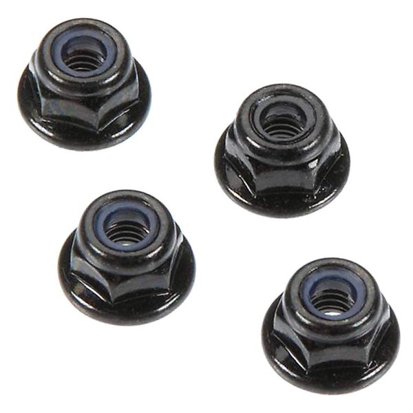 Arrma AR708001 Flange Lock Nuts (4-Piece), 4mm