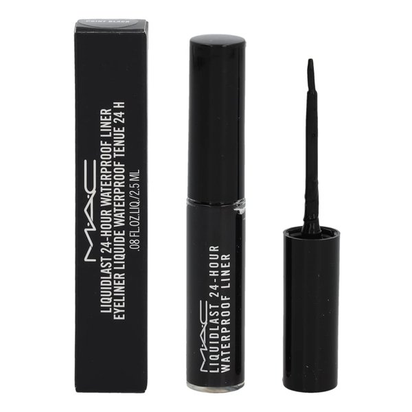 MAC Cosmetics Unisex Liquidlast 24-Hour Waterproof Eyeliner Point Black Point Black 0.084 oz/ 2.5 mL