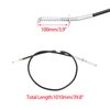 WOOSTAR 39.76" Front Brake Cable with Adjuster Replacement for 50cc 70cc 90cc 110cc 125cc ATV 4 Wheeler Quad Scooter