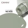 CANNI Light Green Gel Nail Polish, 1Pcs Sage Green Gel Polish Mint Green Color Nail Polish Gel High Gloss Soak Off U V Gel Nail French Nail Manicure Salon DIY