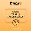 Vitron-C Iron Supplement, Once Daily, High Potency Iron Plus Vitamin C, Supports Red Blood Cell Production, Dye Free Tablets, 60 Count