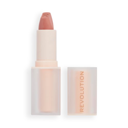 Revolution Beauty, Lip Allure Soft Satin Lipstick, Highly Pigmented & Smudge Proof, Long Lasting Creamy Satin Finish, Contains Vitamin E, Queen Pink, 0.11 Oz