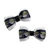 Space Girls Hair Bow Set, Little Girl Bows, Pigtail Hair Bows, Toddler Hair Bows,