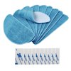 Electropan Consumable Accessories Parts 10pcs Mopping Cloths with Magic Paste Replacement for ilife V3 V3s V5 V5s pro Robot Vacuum Cleaner