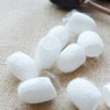 TTSAM 100pcs Fresh Natural Silk Ball Cocoons Facial Cleanser Balls Healthy Skin Care Scrub Face Massage