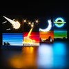 Kyglaring LED Lighting Kit (No Model) Designed for Lego Tales of The Space Age 21340 Model Building kit - Without Set(Classic Version)