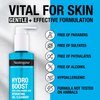 Neutrogena Hydro Boost Facial Cleansing Gel, Hydrating Gentle Face Cleanser and Makeup Remover with Hyaluronic Acid, Hypoallergenic Formula, 7.8 FL OZ