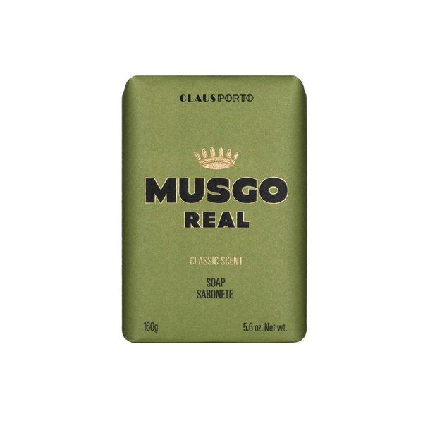 Musgo Real Men's Body Soap, Classic Scent, 5.6 oz
